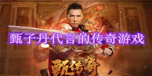 甄子丹游戏传奇,武侠世界中的电竞英雄