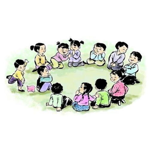 丢手绢游戏玩法,童年回忆中的欢乐时光