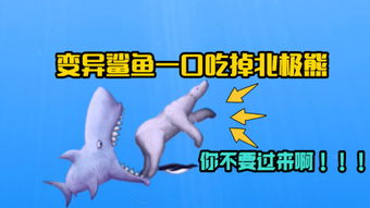 变异鲨鱼游戏,生存挑战极限