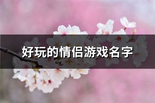 游戏情侣签名,甜蜜签名见证爱情之旅
