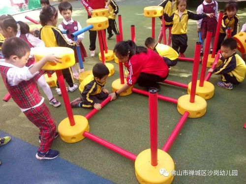 幼儿园大班体能游戏,健康成长