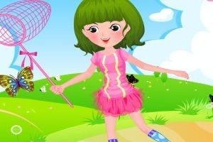 捉蝴蝶游戏,捕捉快乐时光的童年回忆